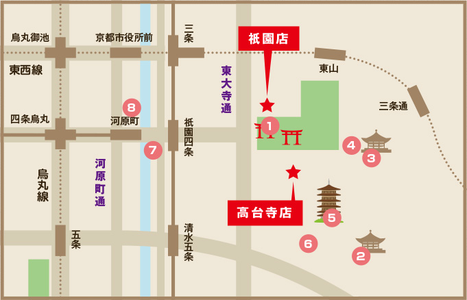 Tourism Map of the surrounding area