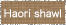 Haori shawl