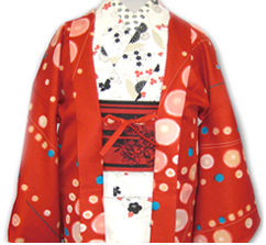 Authentic Kimono Plan with haori coat