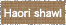 Haori shawl