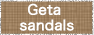 Geta sandals