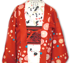 Authentic Kimono Plan with haori coat