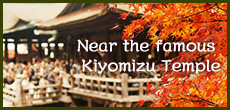 Near the famous Kiyomizu Temple