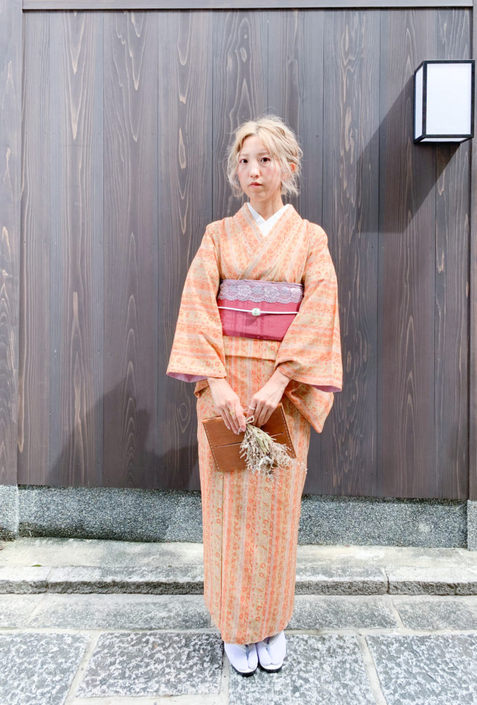 9月 28日 帯で変わる 着物コーディネート 京都の着物レンタル 夢京都 高台寺店