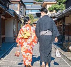 人力車 × 着物プラン